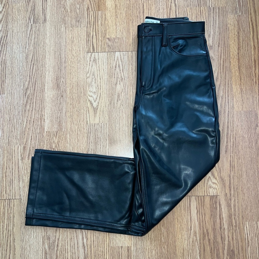 Abercrombie Leather Pants